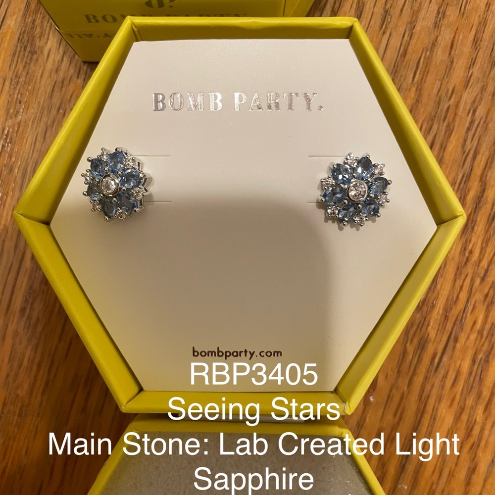 Bomb party earrings
